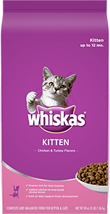 Whiskas Kitten - Chicken & Turkey Flavor